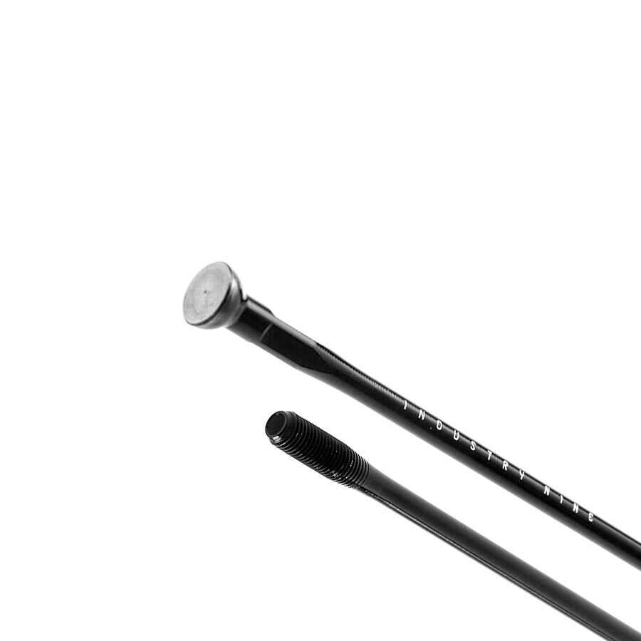 Industry Nine I9 Aluminum Black, Spokes, 0.118-0.110, Length: 268