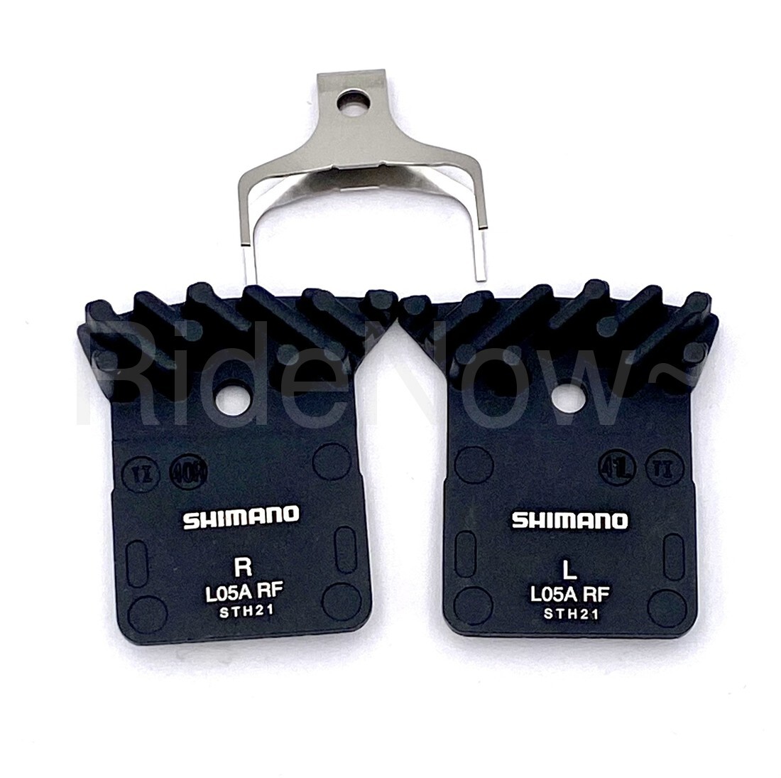 Shimano L05A,L03A Disc Brake Resin Pad W/Fin,Spring,Y2EM98010,R9170/R8070/R9270