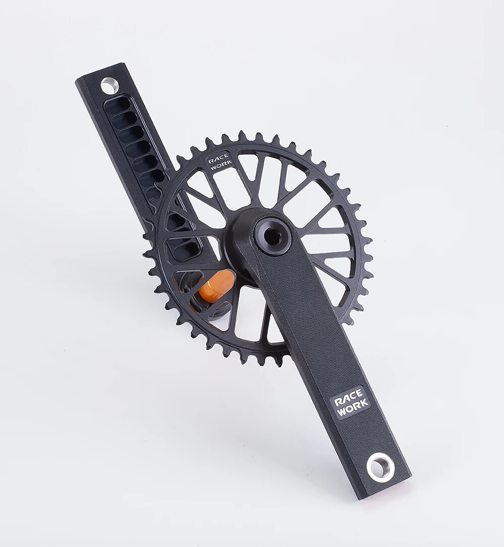 Gravel Road Bike Crankset 170mm Hollow Crank 40/42/44/46T Chainring with BB