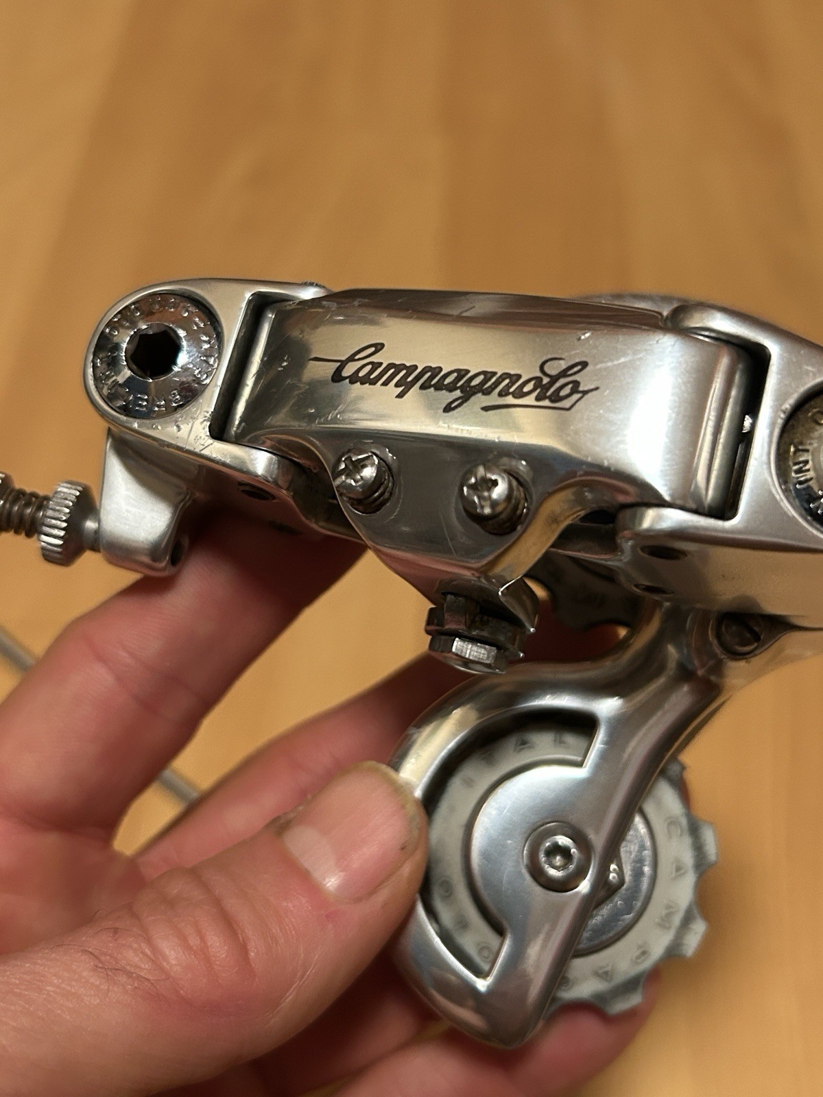 Vintage Campagnolo Record A010 C-Record 2nd Gen Rear Derailleur Syncro 8 Spd