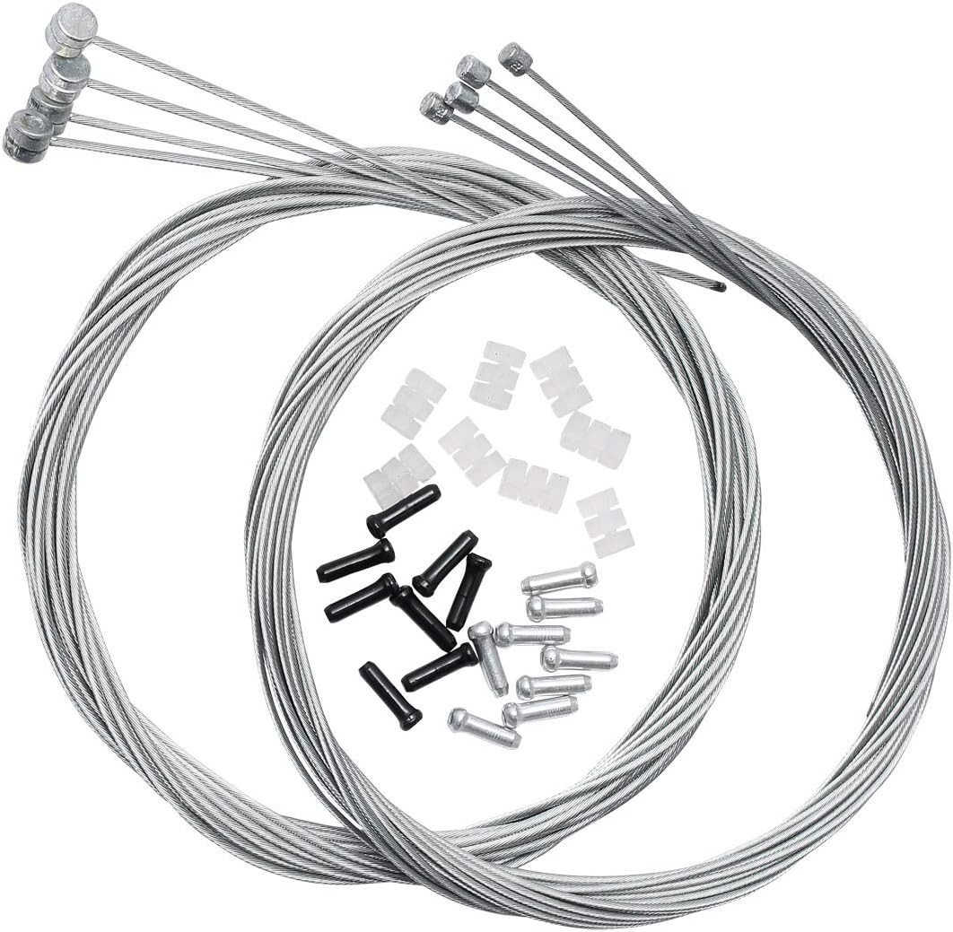 Bicycle Derailleur Shifter Cables,Brake Cables Set for Shimano Sram Road Moun…
