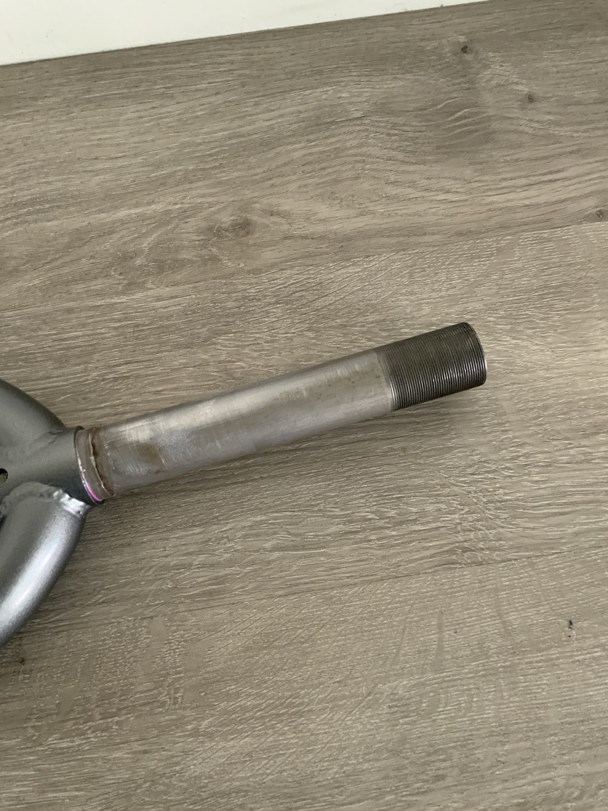 STEEL FORK 26 INCH 1 1/8 INCH THREADED 167 MM STEERER 1.2 KGS