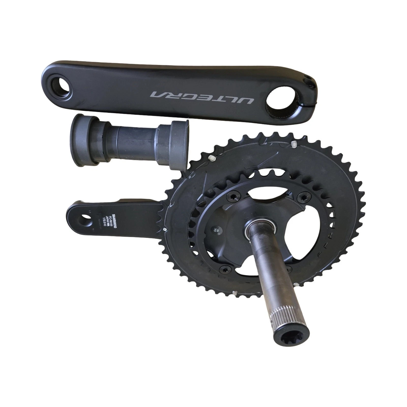 Shimano FC-R8100 50T 34T 12 speed Ultegra Road bike Crankset 172.5mm