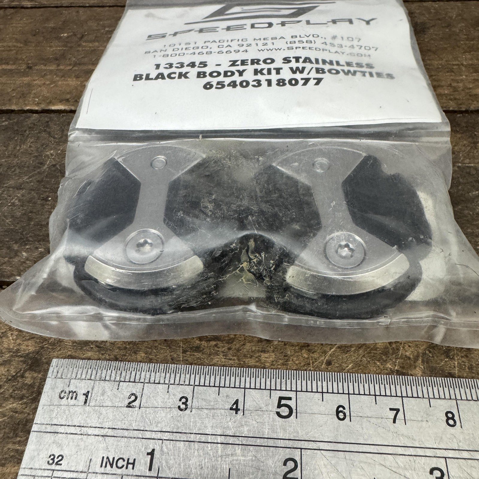 Speedplay Zero Stainless Black Body Kit Pedal Rebuild Kit Vintage Body Bowtie