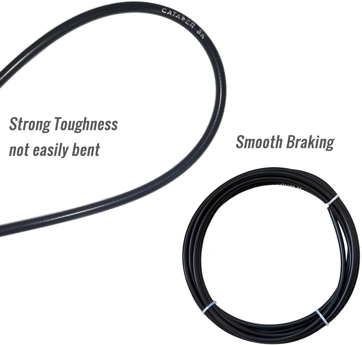 All-Weather Bicycle Brake Cable Housing – 50ft for Mountain & Road Bikes