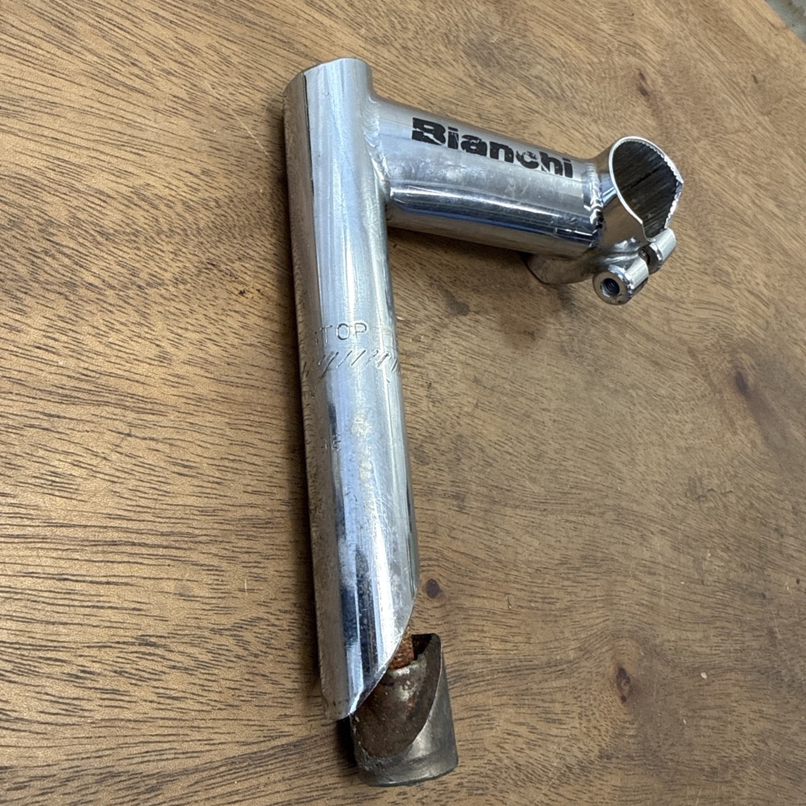 ITM Bianchi Chrome Quill Stem 22mm 85mm 25.4mm