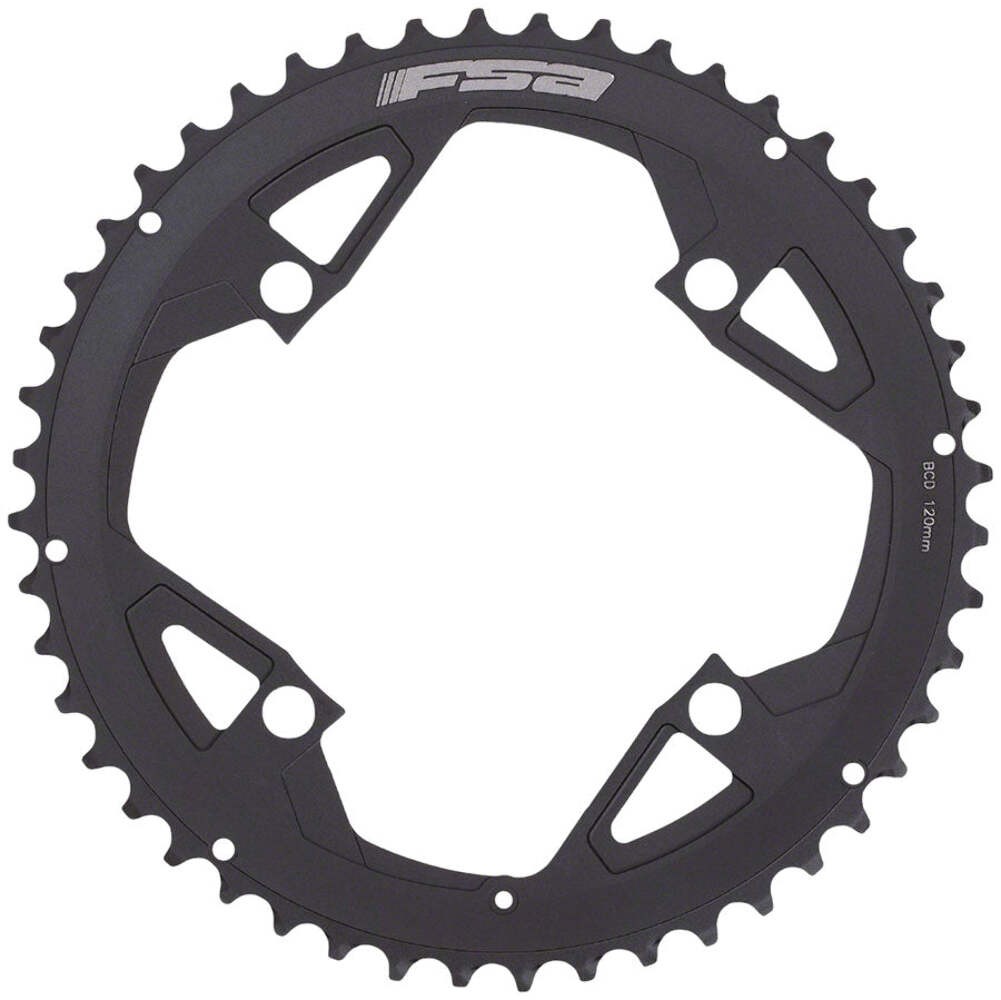 Full Speed Ahead Gossamer Pro ABS Road Chainring – 46t Outer Ring 120mm BCD 4-Bo