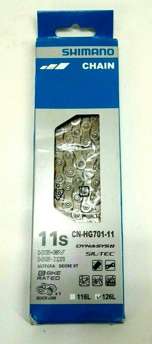 For For Shimano Cn-Hg701 126L 11-Speed Chain Quick Links Ultegra Deore Xt