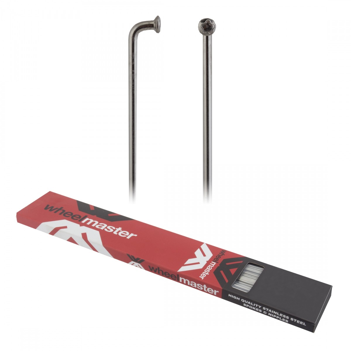 Wheel Master Stainless Steel Spokes J-Bend 2.0 (14G) 264mm Silver