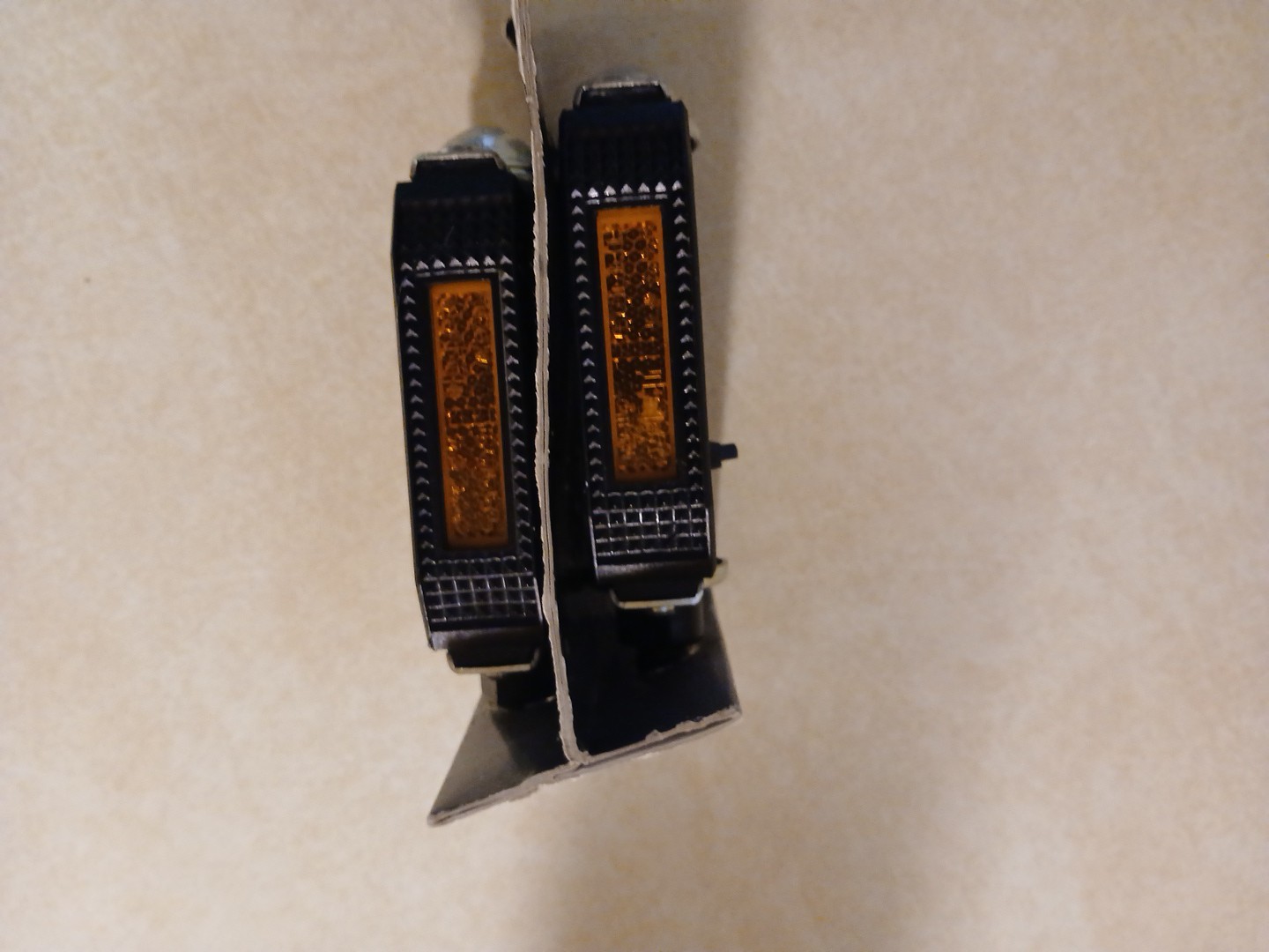 VP-363 Classic Rubber Style Platform Bike Pedals Retro Look 1/2″ spindle