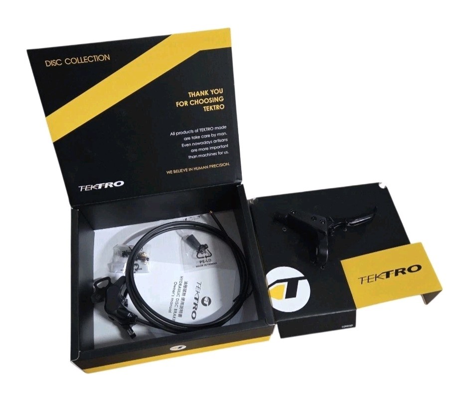 TEKTRO HD-M535 Disc Brake and Lever – Rear Hydraulic Mineral Oil -Black