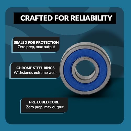 PGN – 99502H Mower Spindle Go Kart Sealed Ball Bearing – 5/8″ x1-3/8 x.433 (4