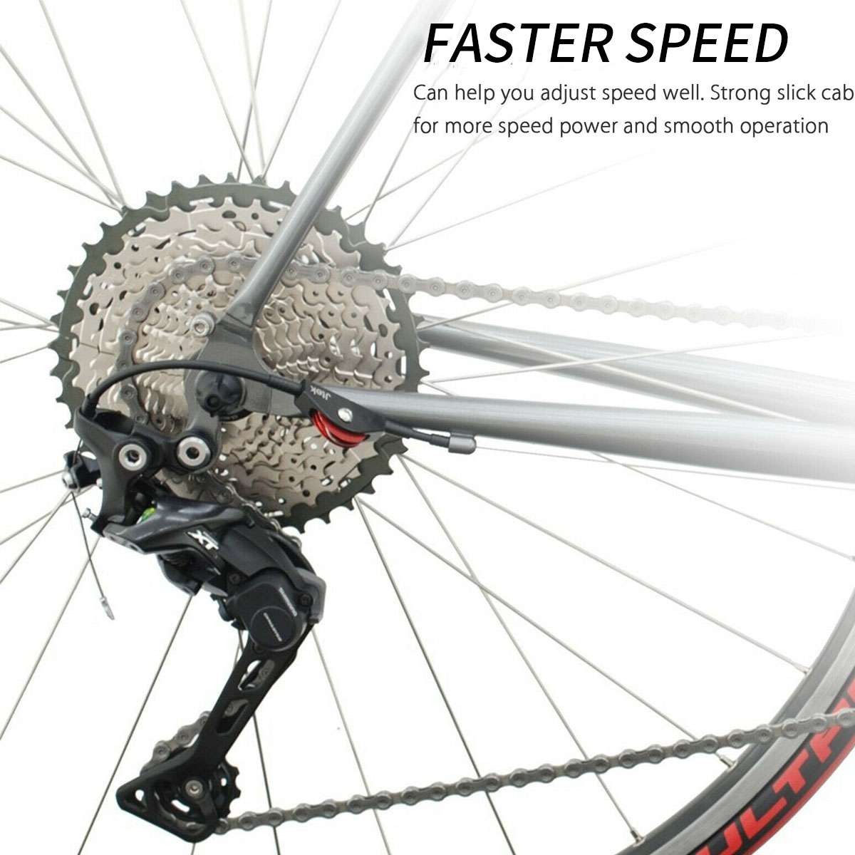 10/20pcs Bicycle Shift/Brake Derailleur Gear Stainless Steel Inner Cable Wire