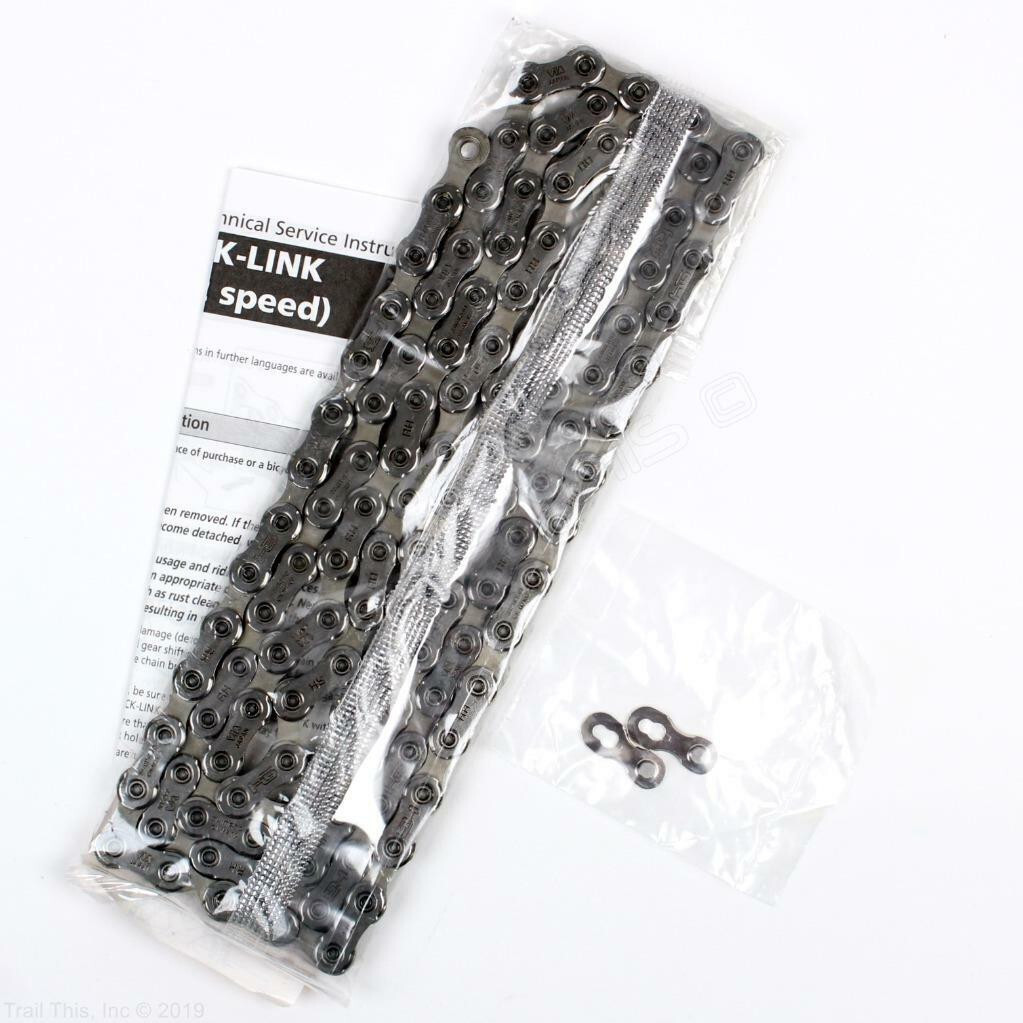 Shimano SLX CN-M7100 12-Speed MTB Bicycle Chain 126L with Pin – Silver