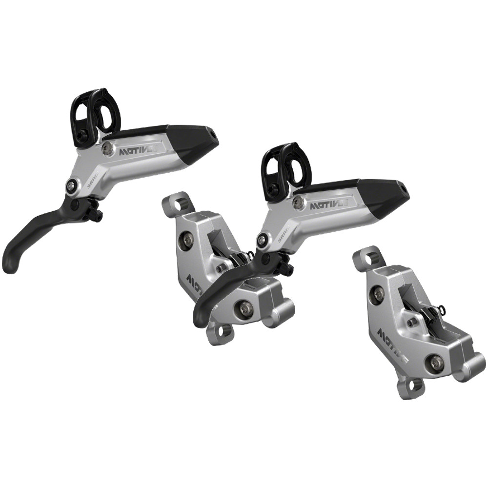 SRAM Motive Ultimate Disc Brake & Lever Bundle – 4-Piston Hydraulic, Carbon