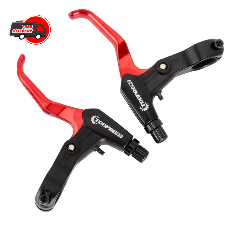 2PCS Aluminum Bicycle BMX Brake Handle MTB Mountain Bike Cycling Brake Levers