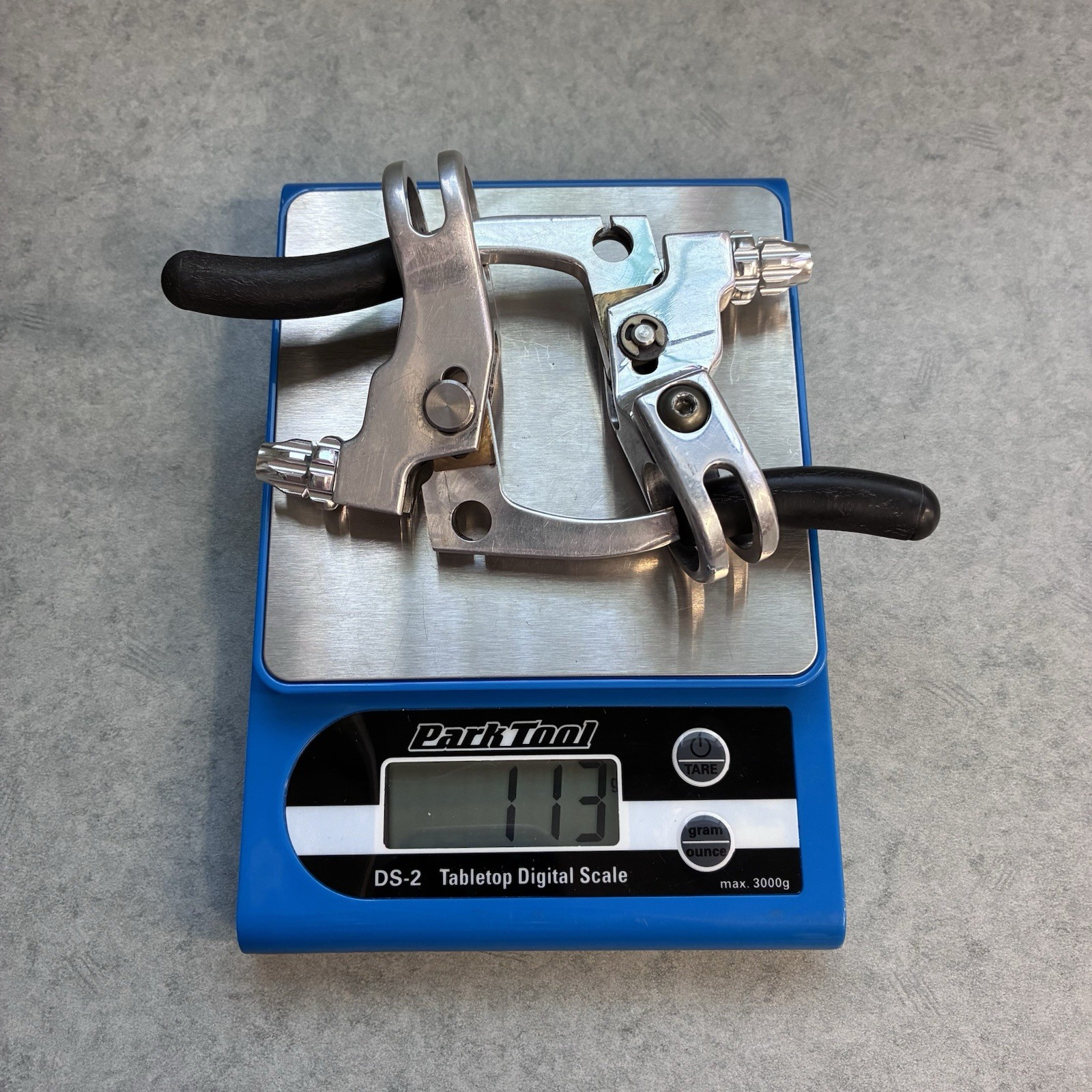 Grafton Re-Entry Brake Levers Polished With NOS Real Adjusters 90’s MTB Canti
