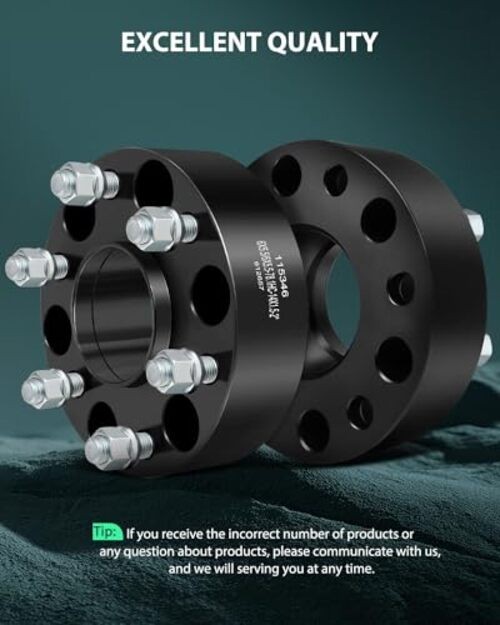 2X 6×139.7mm HUB Centric Wheel Spacer 6×5.5 2″ 6 Lug Compatible with for Pick