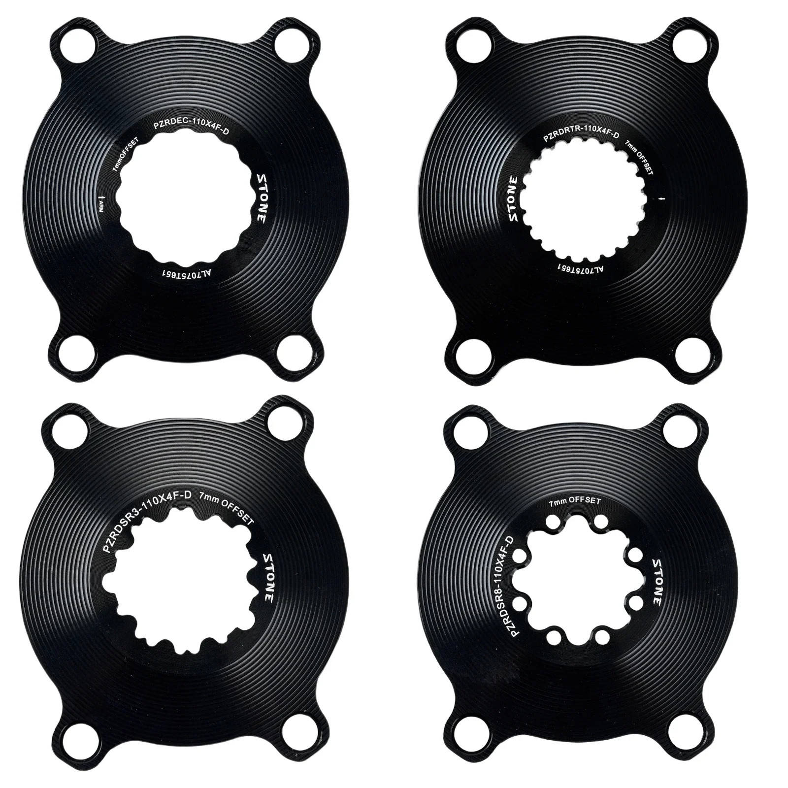 STONE Bike Chainring Spider 110bcd 3 Bolt for XXE Aldhu for Sram Rotor Easton