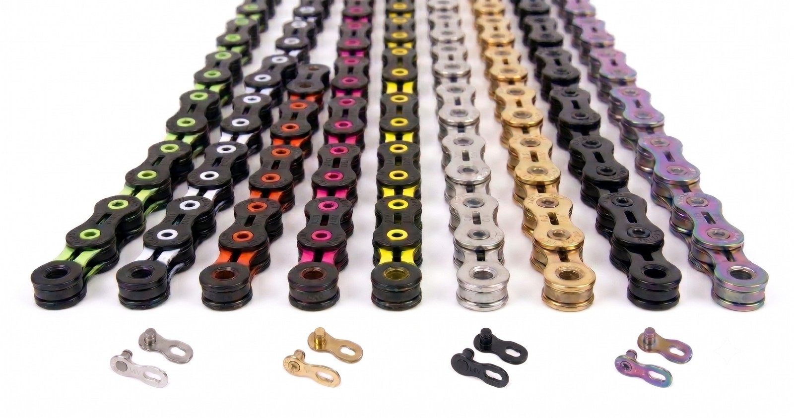 PYC DLC 11 Road MTB Cycle Bike Chains for 11-Speed Shimano/Campagnolo/Sram use