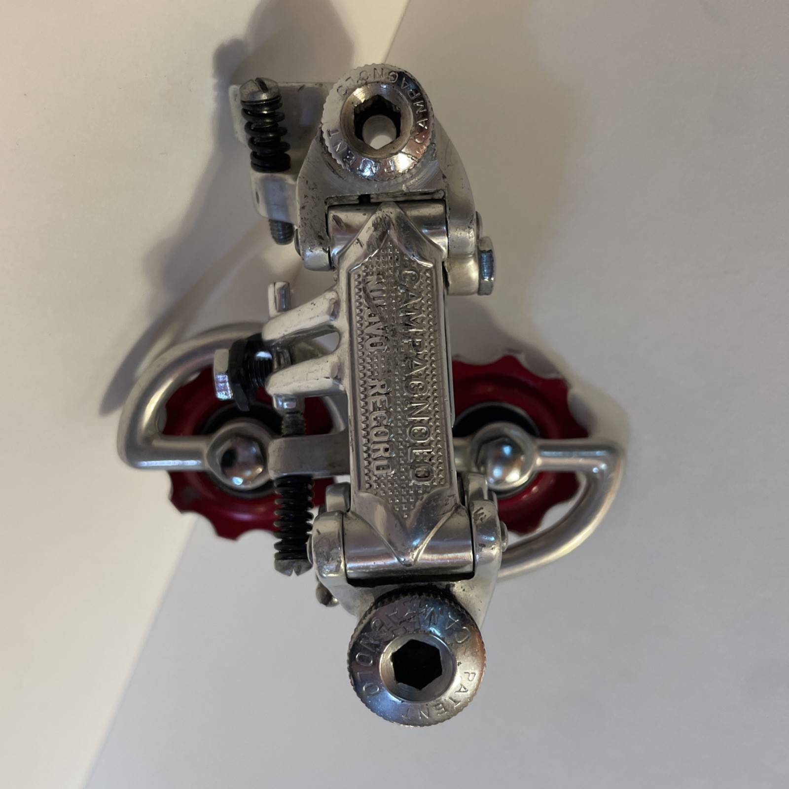 Vintage Campagnolo Nuovo Record Rear Derailleur with Bullseye Pullies