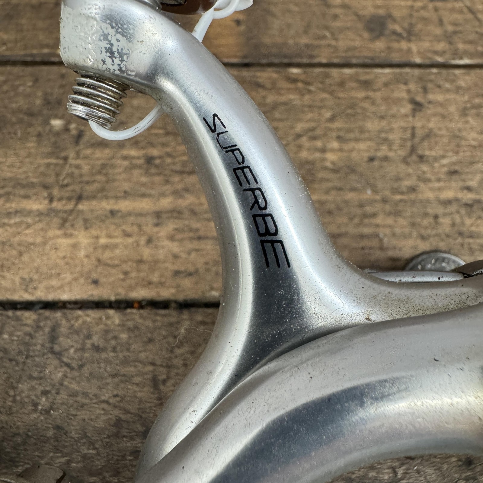 Vintage Suntour Superbe Caliper Brakes Set Silver Nut Road Bike Side Pull Japan