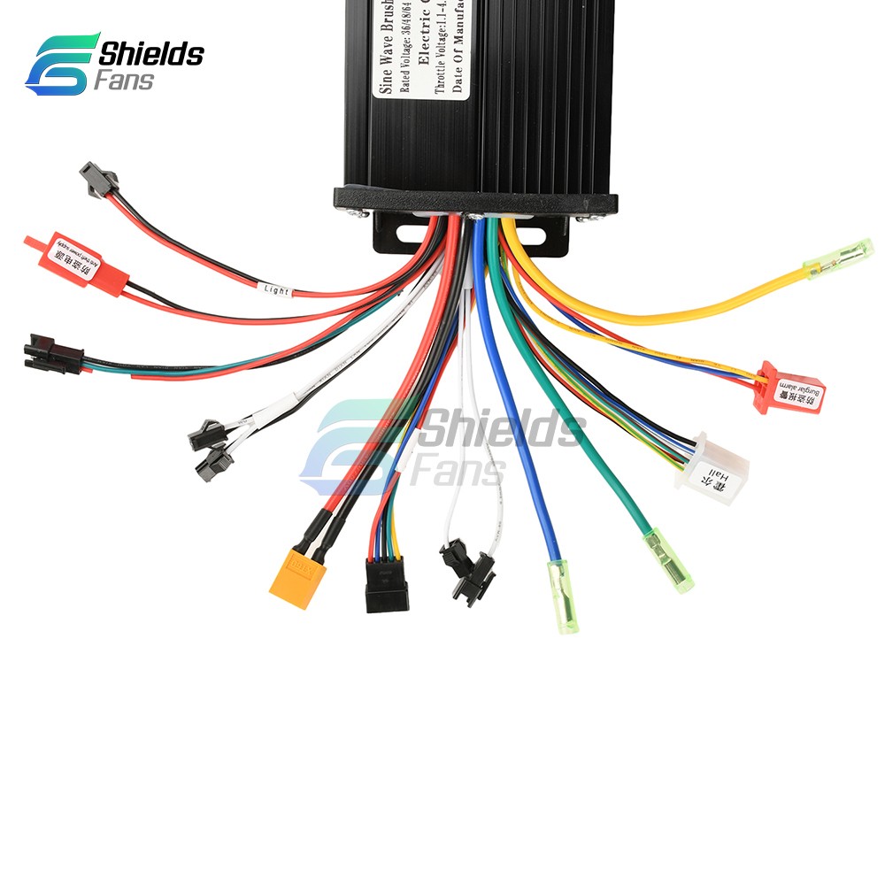 36V 48V 64V 40A 30A 20A Brushless Motor Controller E-Bike S866 LCD Display Meter