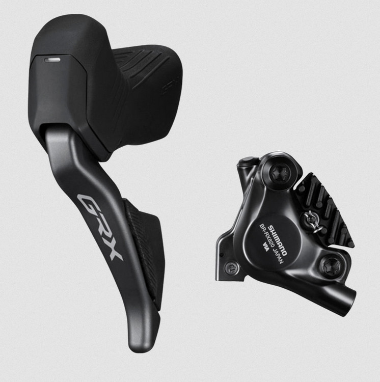 Shimano GRX ST-RX825 & BR-RX820 Disc Brake Left-Front Assembled Set 12 Speed New