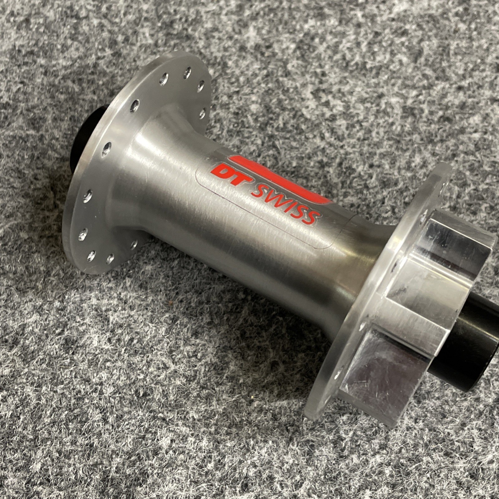 DT Swiss Boost 15×110 12×148 Sram XD Ratchet 6-Bolt Brushed Silver 370 Hub Set