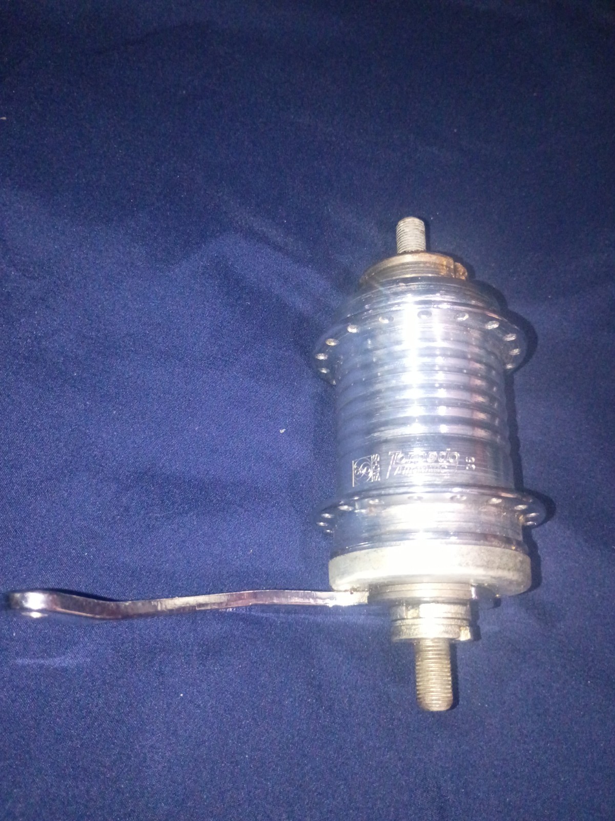 Vintage Sachs Torpedo Automatic Rear Coaster Brake Hub 36H -Speed Silver Steel