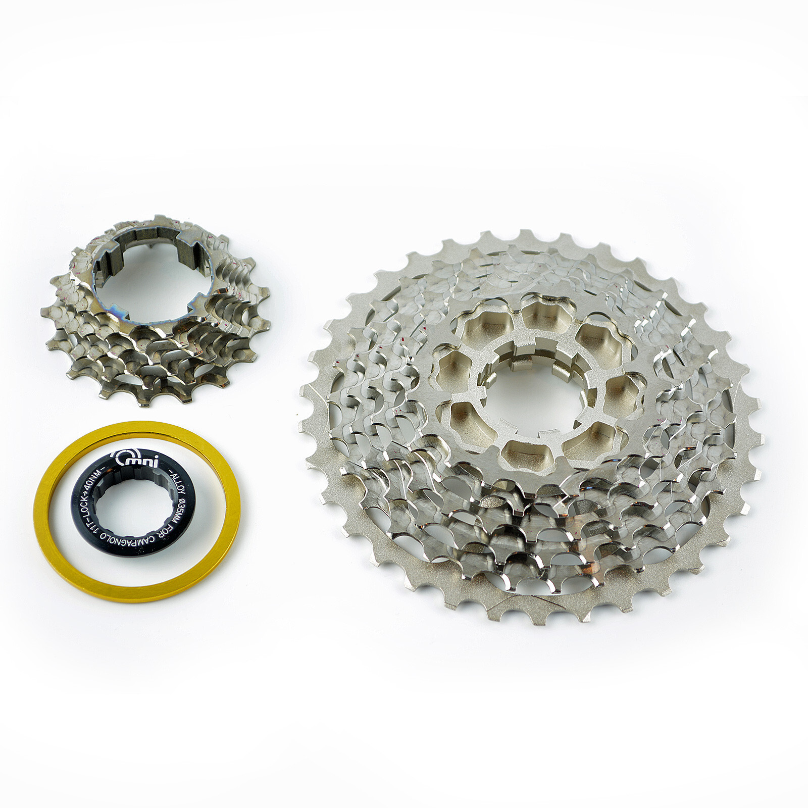 OMNI Racer WORLDS LIGHTEST Titanium 12 Cassette Campagnolo Record, Chorus: 11-28