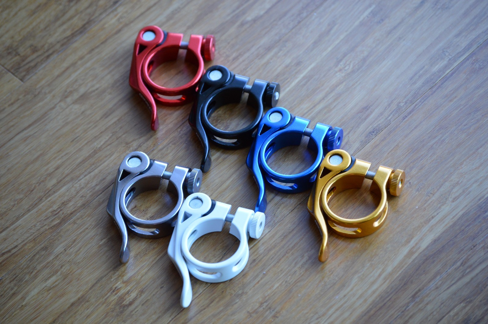 — Modifiedcomponents KC89 Quick Release Seat Post CLAMP Size: 31.8mm —
