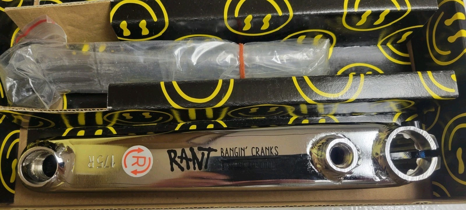Rant Banging 8 Bmx Cranks 175mm New Mission Stolen Salt Stay Strong Cult
