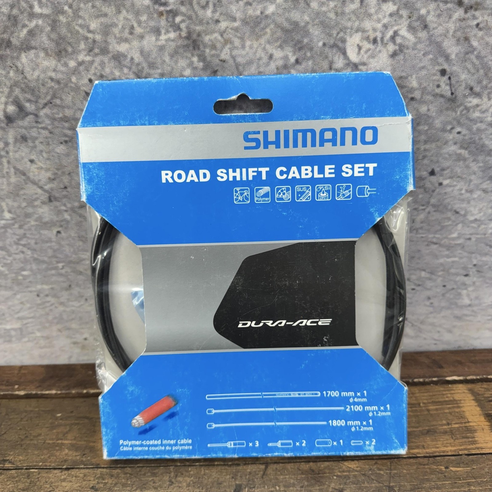 Shimano Road Shift Cable Set Dura-Ace Polymer Black Y63Z98910 Japan Road Bike