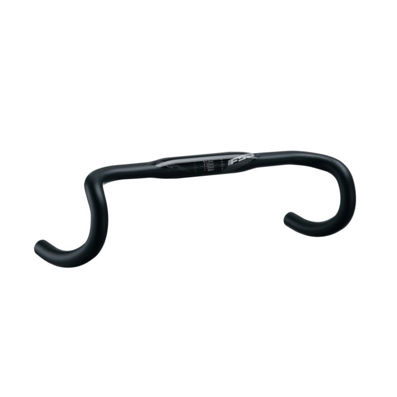 FSA Energy Super Compact Handlebar, 31.8mm Clamp Diameter, 360mm Width, Compact