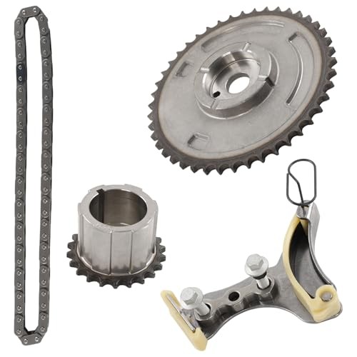 4.3L 4.8 5.3 6.0 6.2 6.6L Engine Timing Chain Kit With Tensioner, Compatible
