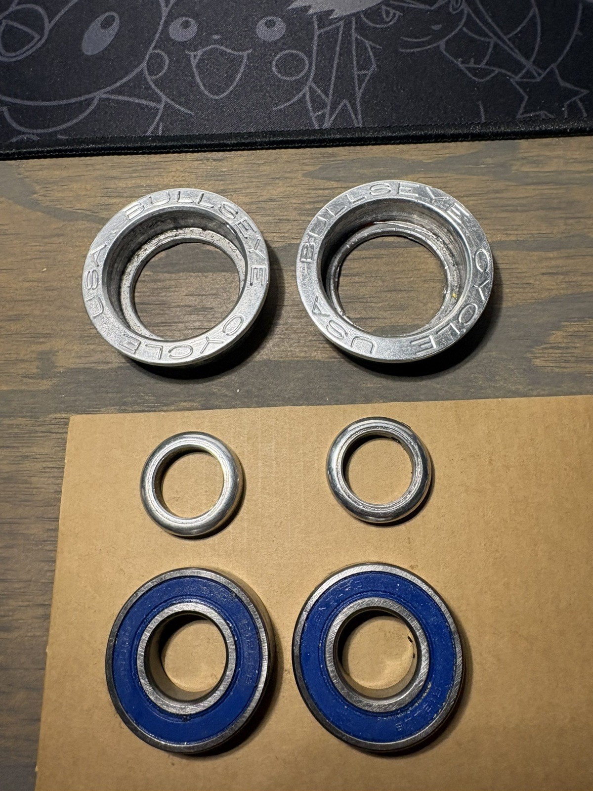 BULLSEYE American Bottom Bracket Used 110mm ,BMX, GT, Hutch