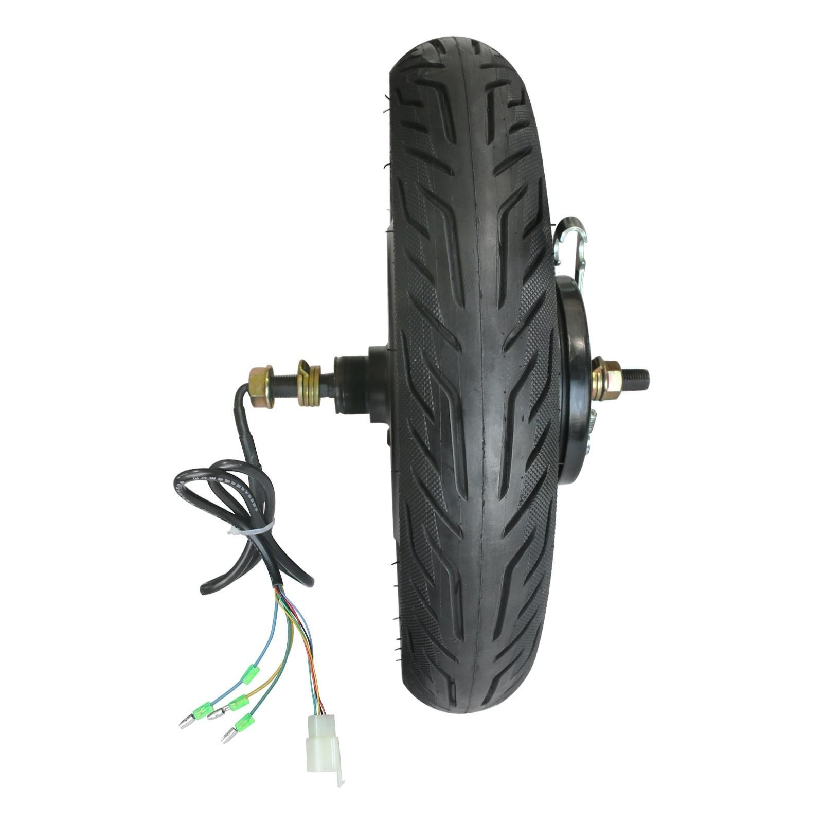 14 Inch 36V 500W Brushless Hub Motor Wheel Kit Electric Bike E-Bike Wheelbarrow