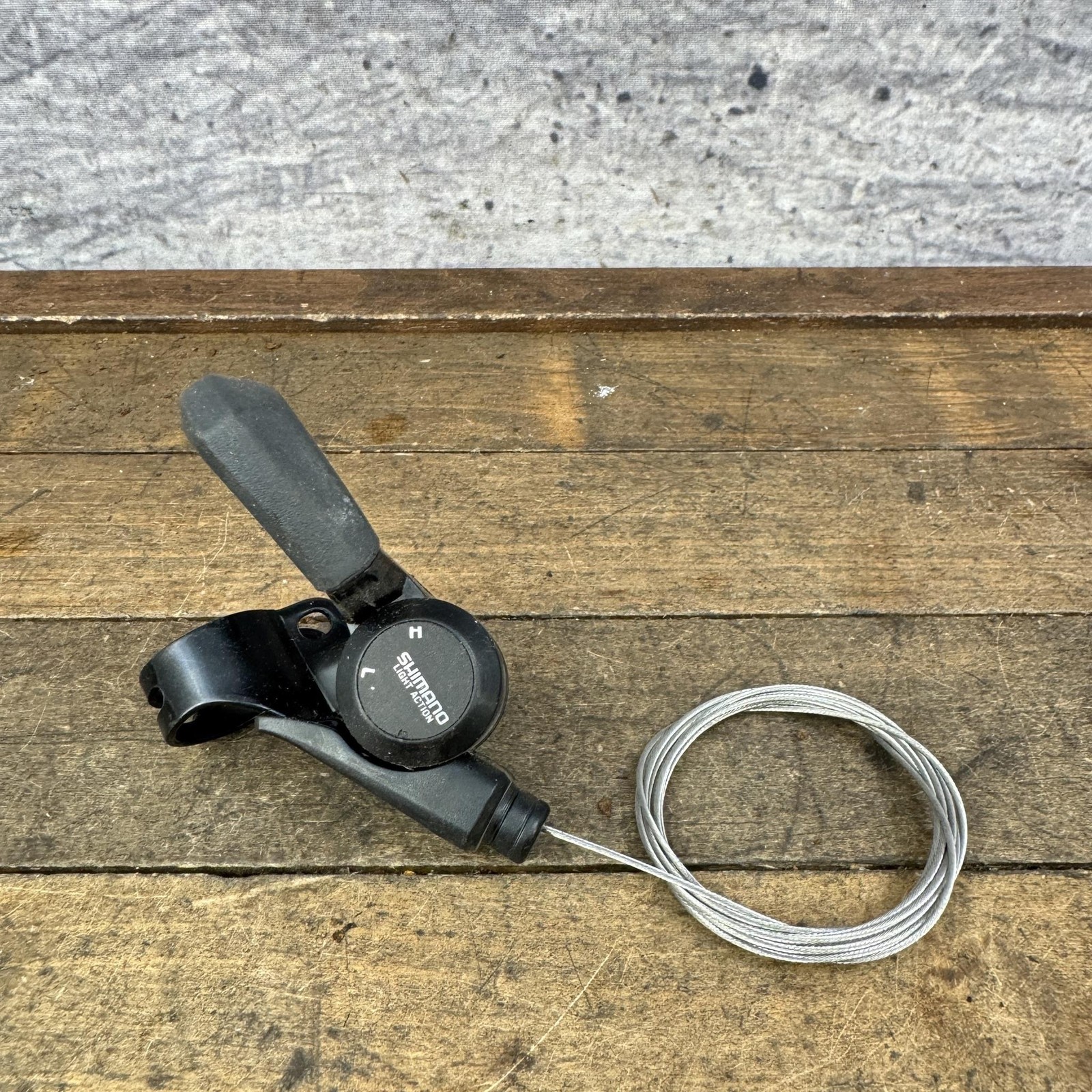 Vintage Shimano SL-MS41 Left Thumb Trigger Shifter MTB Mountain No Bolt Friction