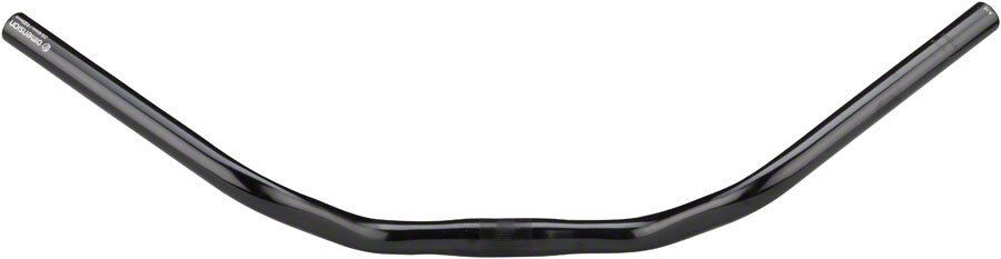 Dimension 25.4 Urban Cruiser Bar 620mm Wide 55mm Rise 40 ° Sweep Black Aluminum