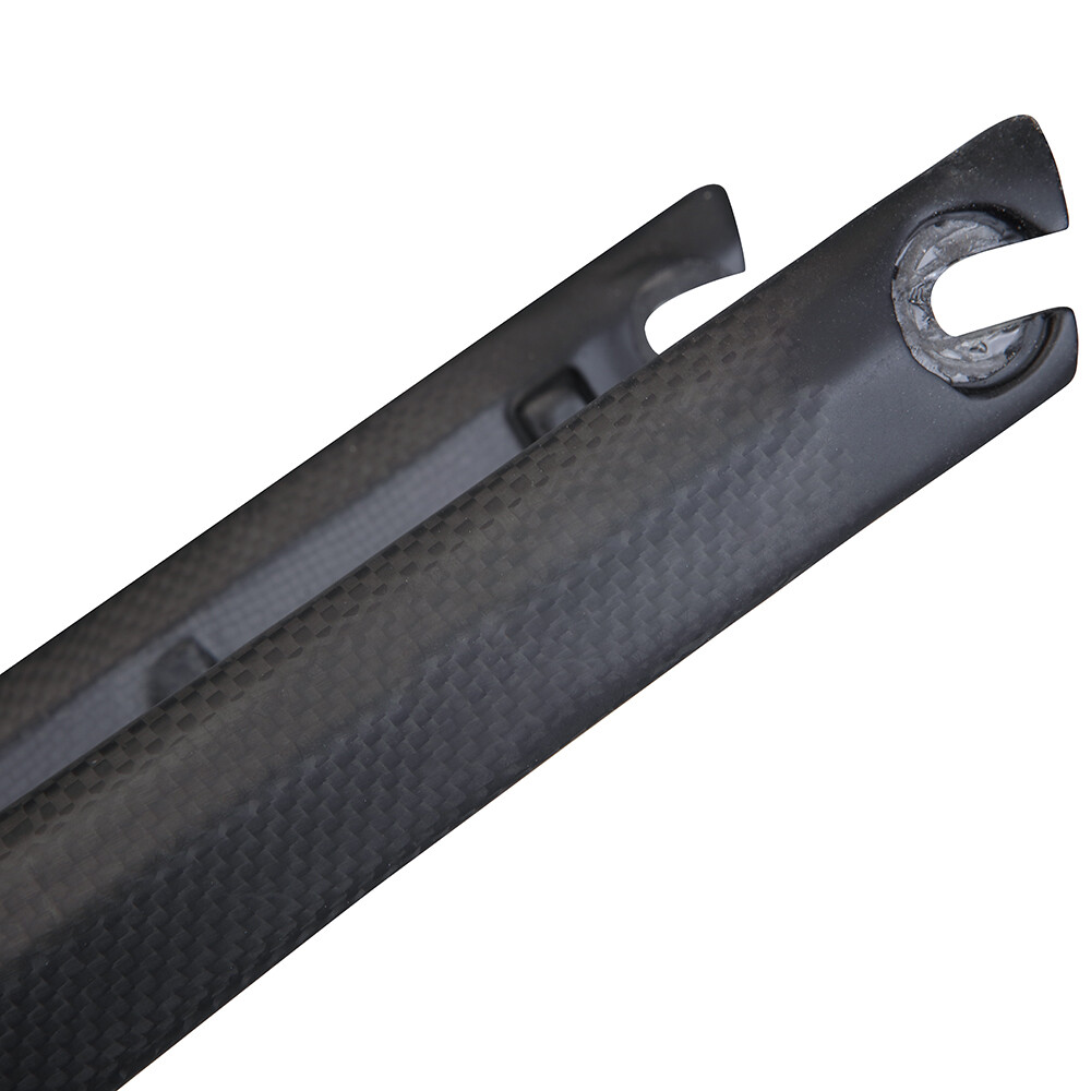 Full Carbon Road Gravel Bike Fork 700C *35C Disc or Rim Brake QR Bicycle Forks