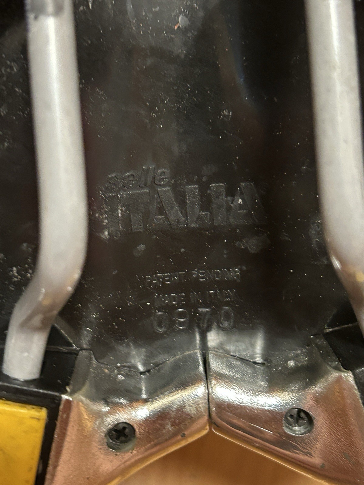 Vintage Selle Italia Turbo Matic 3 Genuine Gel Manganese Rail 90s Bicycle Saddle