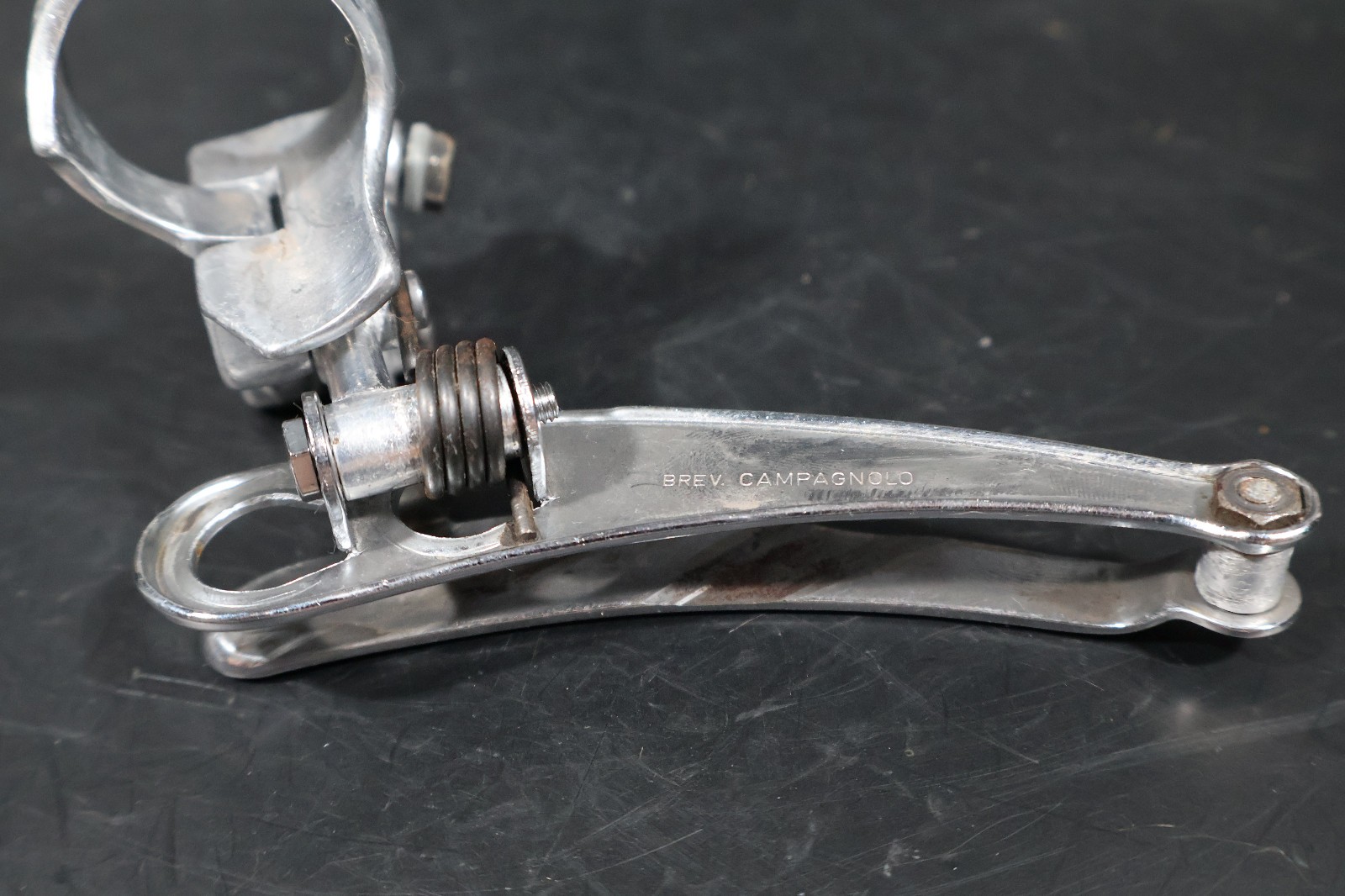 Campagnolo Nuovo Record Front Derailleur 28.6 Bottom Pull Italy Vintage Eroica