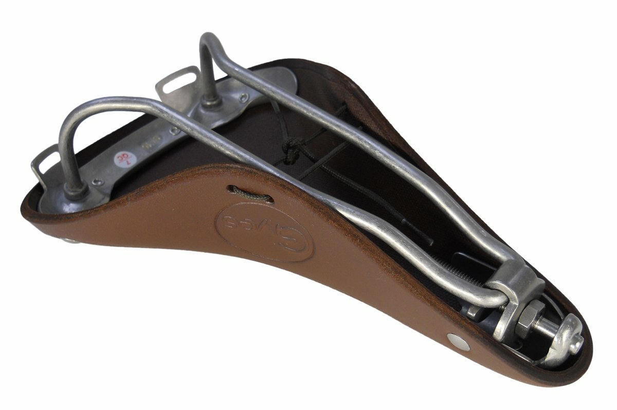 Gyes Brown Leather Saddle ST15