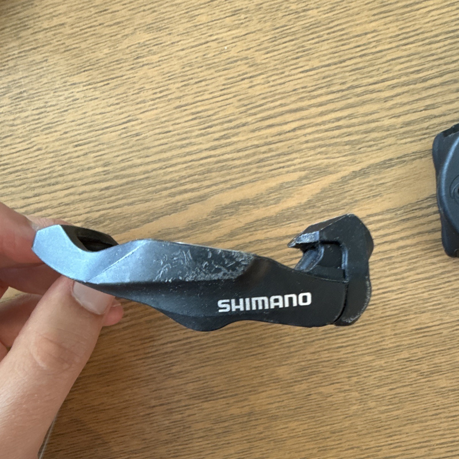 Shimano SPD-SL Road Bike Clipless Pedals Pair, Black Metal/Plastic
