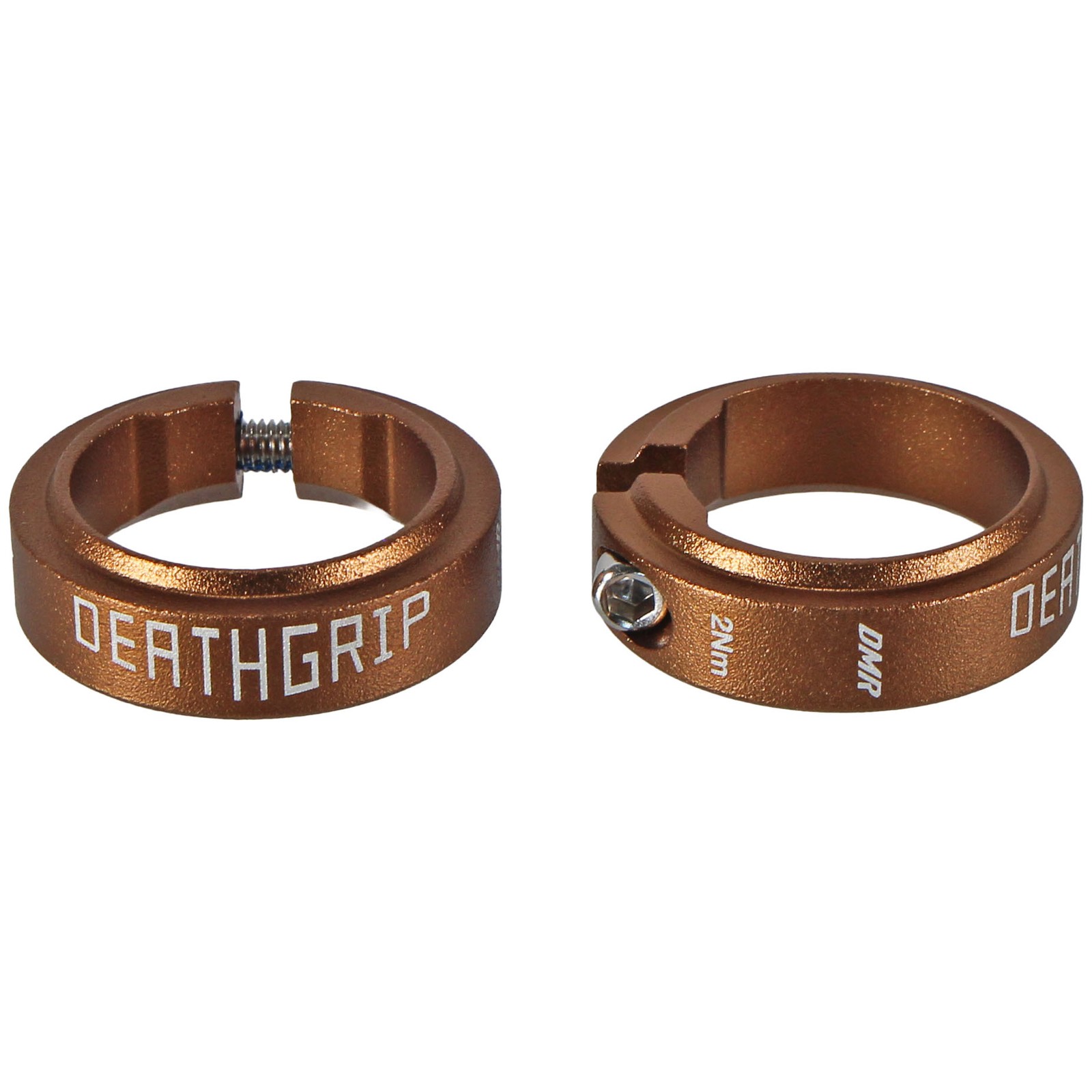 DMR Brendog DeathGrip 2 Clamps Kash – Replacement Grip Components for MTB & BMX