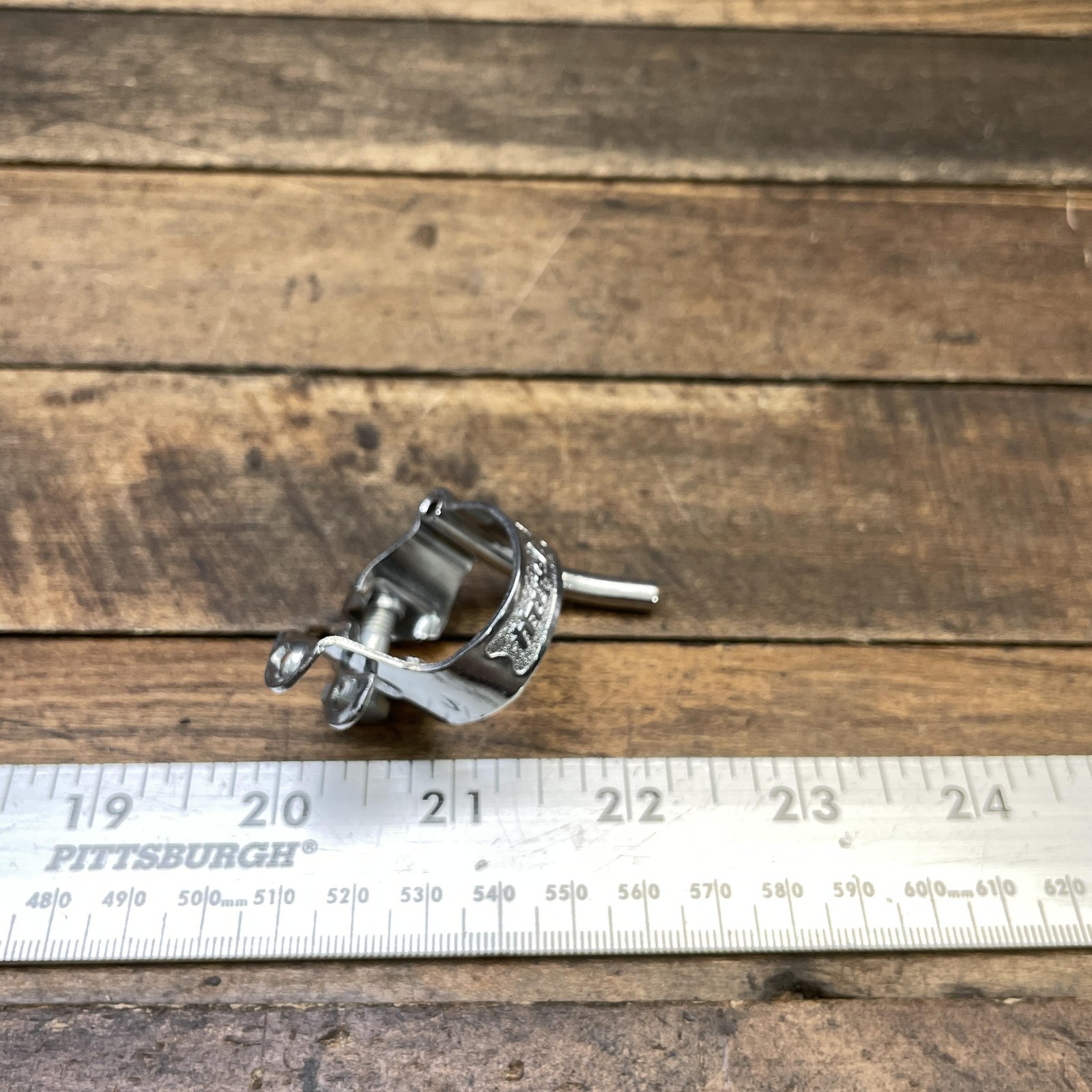 Vintage Huret Shift Cable Guide Silver Steel 1in France Bicycle Bike