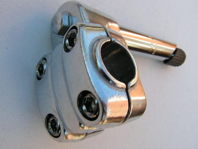Suntour style old school 21.1mm quill BMX bicycle stem – SILVER