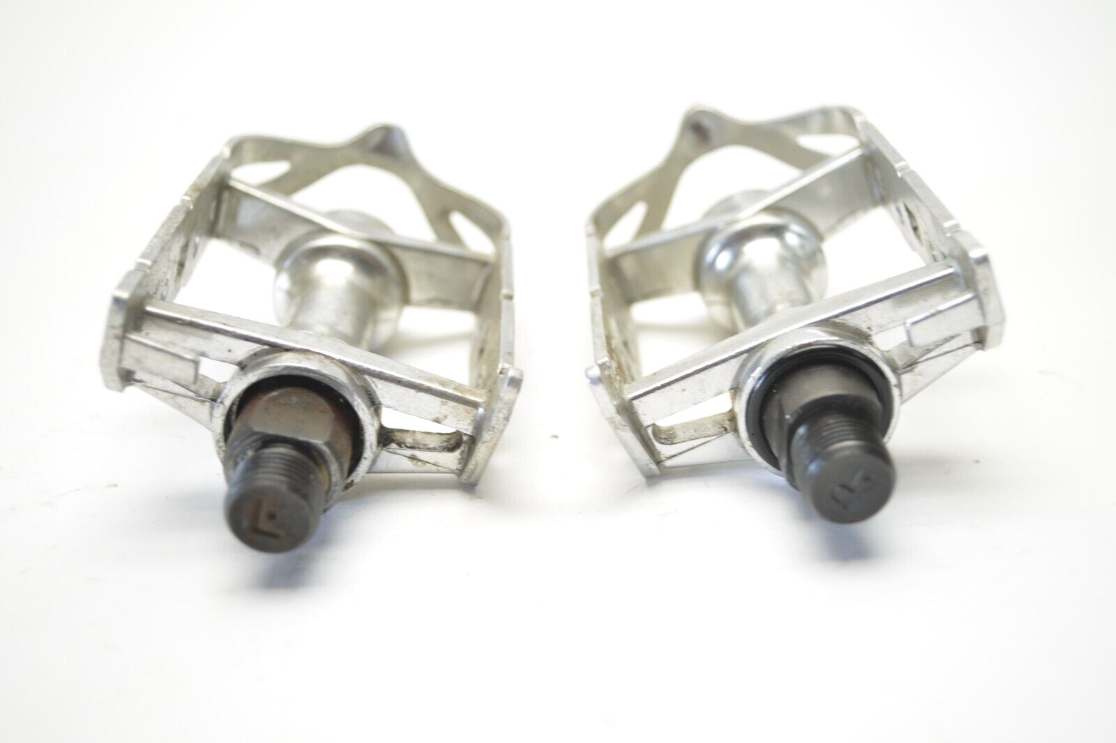 VINTAGE HTI A19 ROAD BICYCLE FORGED ALLOY QUILL PEDALS 9/16 X 20 TPI