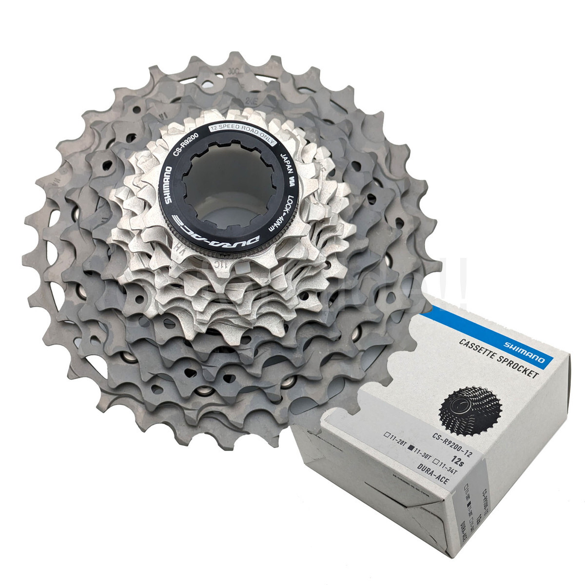 DURA-ACE Shimano CS-R9200-12 Race Bike Cassette 12-Speed 11-30T/11-34T